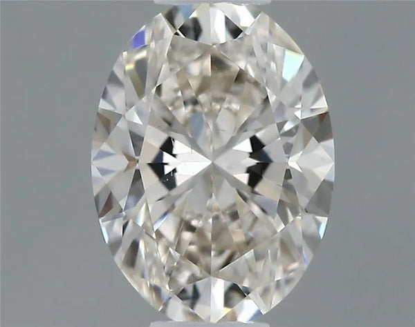 0.30ct Oval Natural Diamond (Colour J, Clarity VS2, GIA Certified)