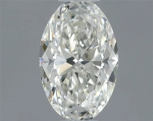0.33ct Oval Natural Diamond (Colour J, Clarity SI1, GIA Certified)