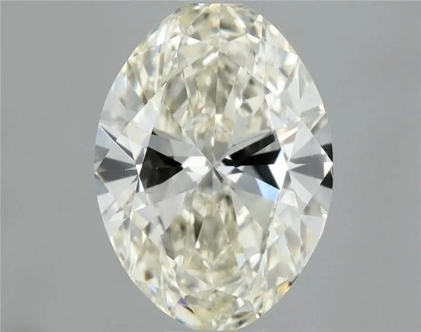 0.50ct Oval Natural Diamond (Colour J, Clarity VS1, Cut VG, IGI Certified)