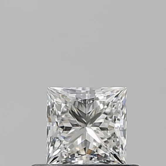 0.50ct Princess Natural Diamond (Colour H, Clarity VS1, GIA Certified)