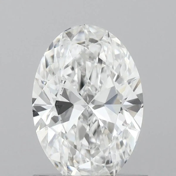 0.51ct Oval Lab Grown Diamond (Colour D, Clarity SI1, IGI Certified)