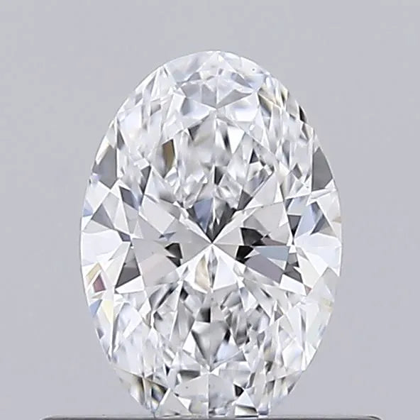 0.51ct Oval Lab Grown Diamond (Colour D, Clarity VVS1, IGI Certified)