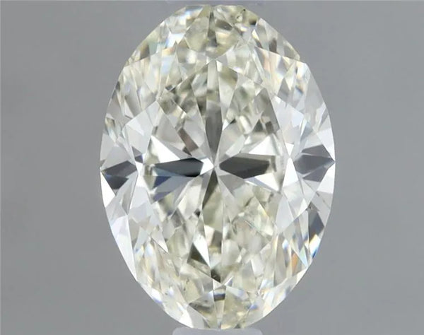 0.51ct Oval Natural Diamond (Colour J, Clarity VS1, Cut VG, IGI Certified)