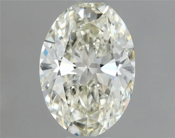 0.51ct Oval Natural Diamond (Colour J, Clarity VVS2, Cut VG, IGI Certified)