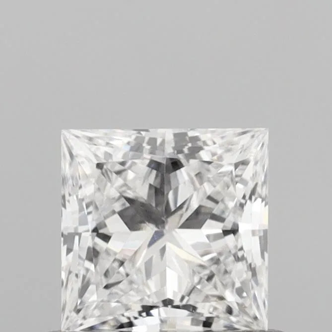 0.51ct Princess Lab Grown Diamond (Colour D, Clarity VVS2, IGI Certified)