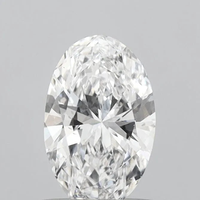 0.52ct Oval Lab Grown Diamond (Colour D, Clarity VS2, IGI Certified)