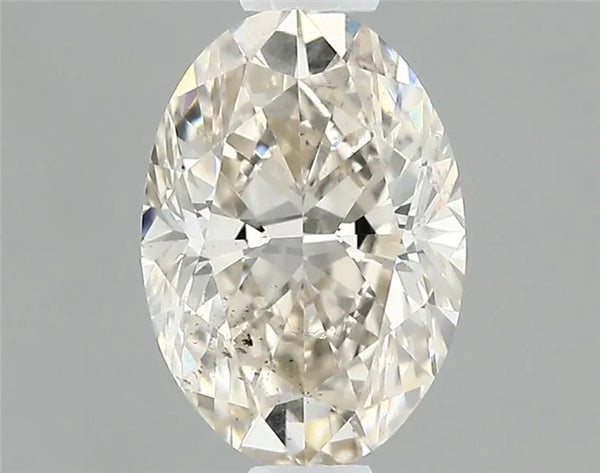0.52ct Oval Natural Diamond (Colour J, Clarity SI1, Cut VG, IGI Certified)