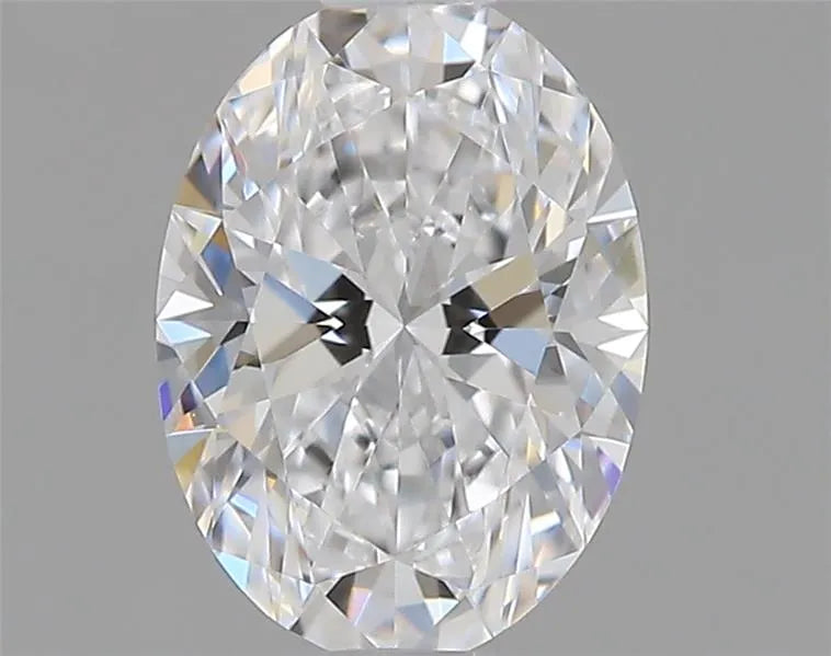 0.55ct Oval Lab Grown Diamond (Colour D, Clarity VVS2, IGI Certified)