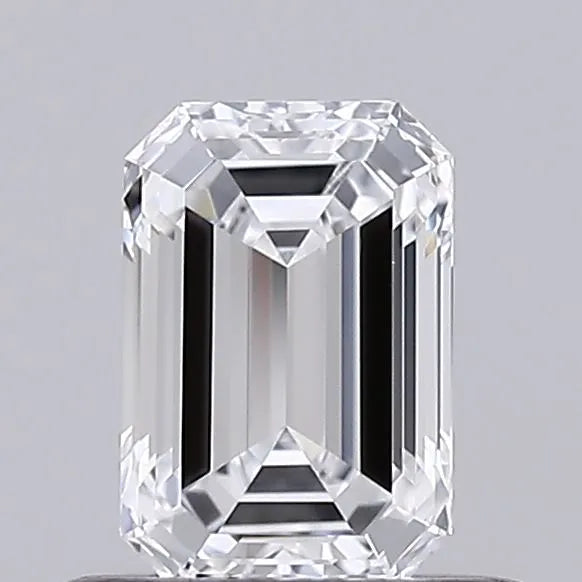0.56ct Emerald Lab Grown Diamond (Colour D, Clarity VVS1, IGI Certified)