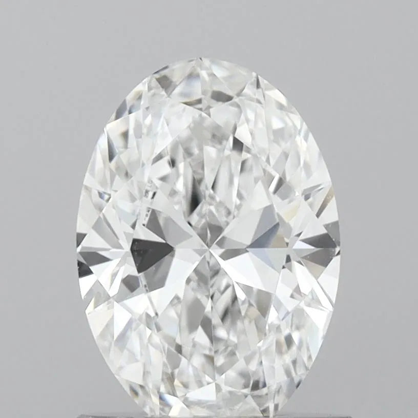 0.56ct Oval Lab Grown Diamond (Colour D, Clarity VS1, IGI Certified)