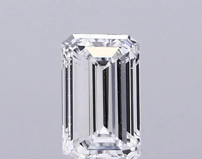 0.70ct Emerald Lab Grown Diamond (Colour D, Clarity SI1, IGI Certified)
