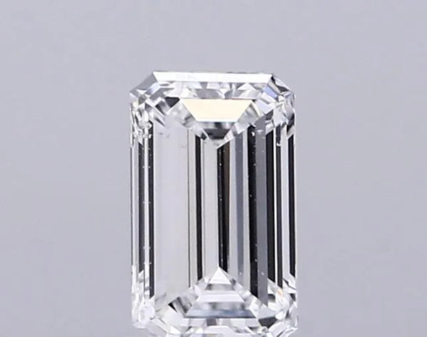 0.70ct Emerald Lab Grown Diamond (Colour D, Clarity SI1, IGI Certified)
