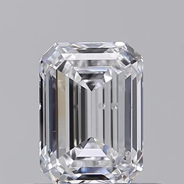 0.70ct Emerald Lab Grown Diamond (Colour D, Clarity SI1, IGI Certified)