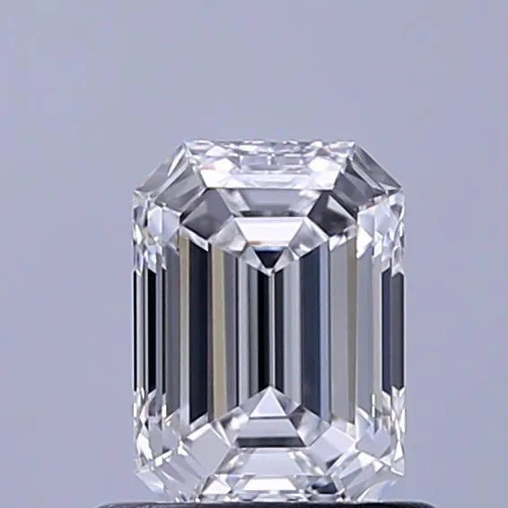 0.70ct Emerald Lab Grown Diamond (Colour D, Clarity VVS2, IGI Certified)