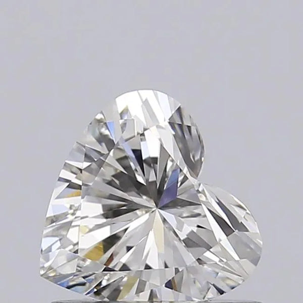 0.70ct Heart Lab Grown Diamond (Colour G, Clarity VVS2, IGI Certified)