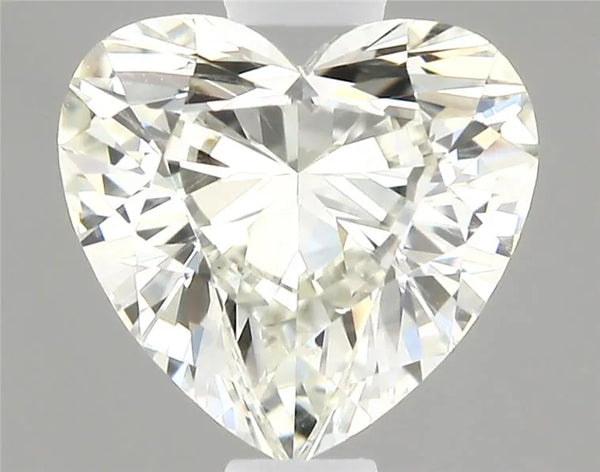 0.70ct Heart Natural Diamond (Colour H, Clarity VS2, Cut VG, IGI Certified)