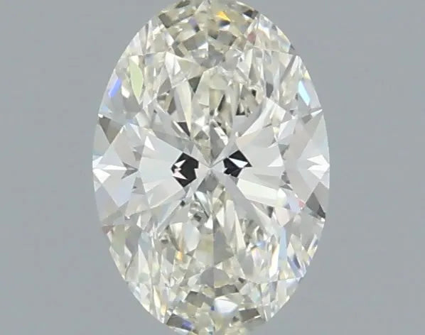 0.70ct Oval Natural Diamond (Colour J, Clarity SI1, Cut VG, IGI Certified)