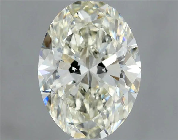 0.70ct Oval Natural Diamond (Colour J, Clarity VS2, Cut VG, IGI Certified)