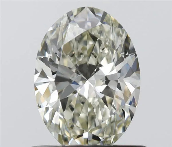 0.70ct Oval Natural Diamond (Colour J, Clarity VVS2, Cut EX, IGI Certified)