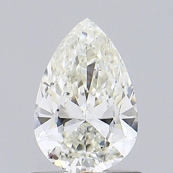 0.70ct Pear Natural Diamond (Colour J, Clarity VS2, Cut VG, IGI Certified)