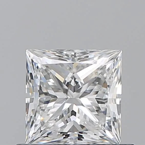 0.70ct Princess Natural Diamond (Colour F, Clarity VS1, GIA Certified)