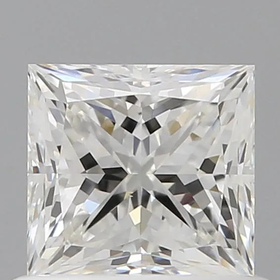 0.70ct Princess Natural Diamond (Colour H, Clarity VS2, GIA Certified)