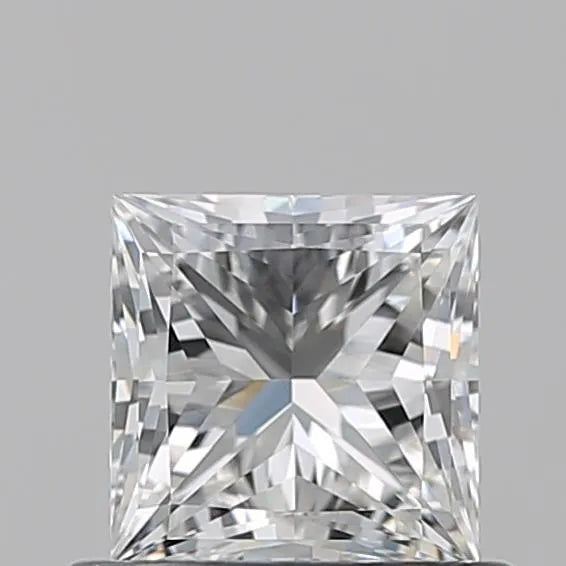 0.70ct Princess Natural Diamond (Colour H, Clarity VVS2, GIA Certified)