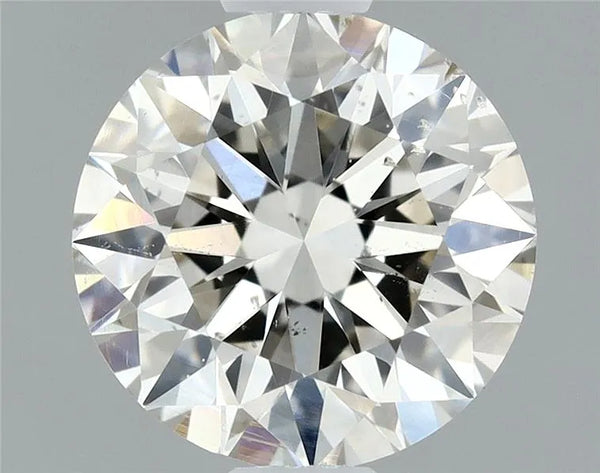 0.70ct Round Natural Diamond (Colour J, Clarity SI1, Cut EX, IGI Certified)