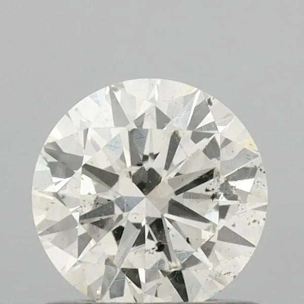 0.70ct Round Natural Diamond (Colour J, Clarity SI1, Cut VG, IGI Certified)