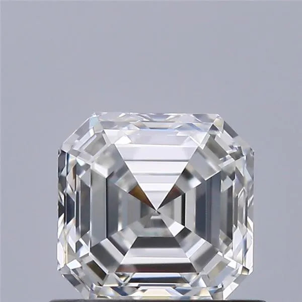 0.71ct Asscher Natural Diamond (Colour G, Clarity VVS2, GIA Certified)