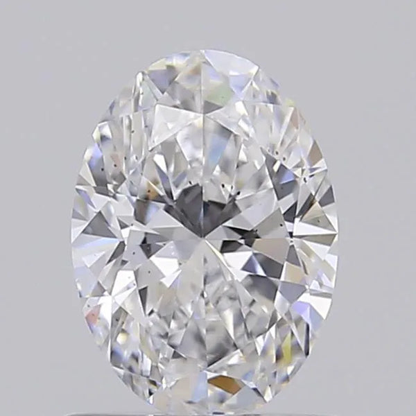 0.71ct Oval Lab Grown Diamond (Colour D, Clarity SI1, IGI Certified)