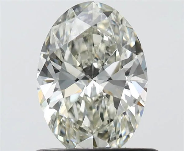 0.71ct Oval Natural Diamond (Colour J, Clarity VS1, Cut VG, IGI Certified)