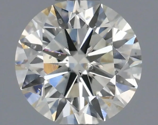 0.71ct Round Natural Diamond (Colour I, Clarity SI1, Cut EX, IGI Certified)