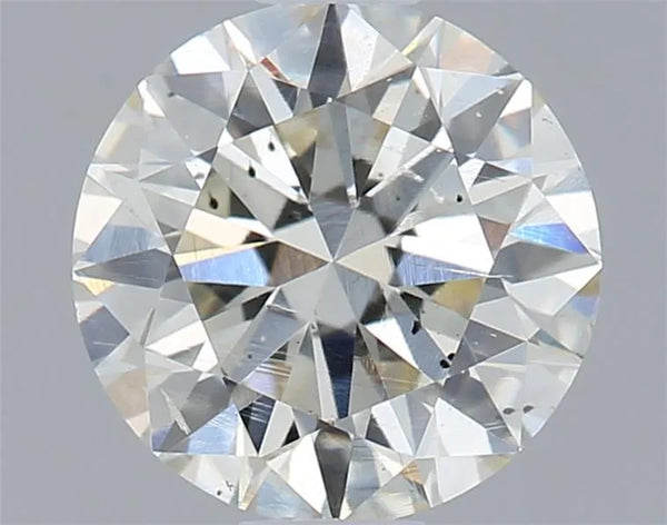 0.71ct Round Natural Diamond (Colour J, Clarity SI1, Cut EX, IGI Certified)