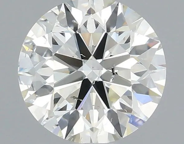 0.71ct Round Natural Diamond (Colour J, Clarity SI1, Cut EX, IGI Certified)