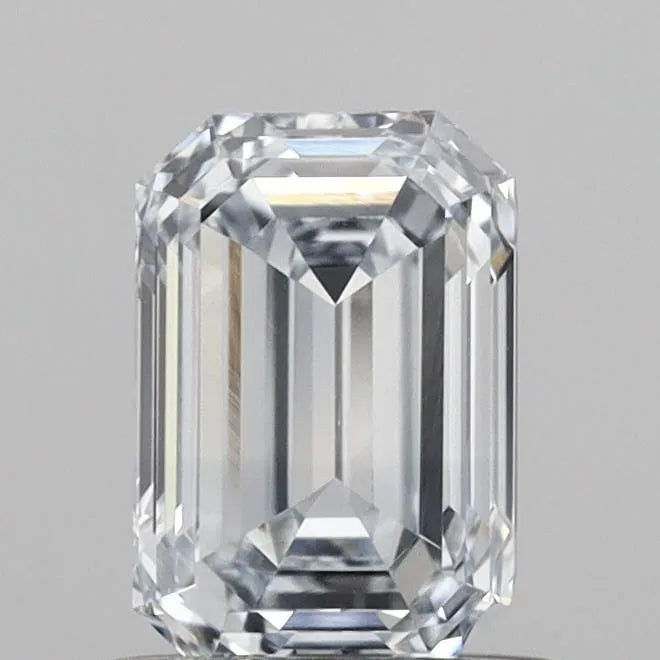 0.72ct Emerald Lab Grown Diamond (Colour G, Clarity VVS2, IGI Certified)