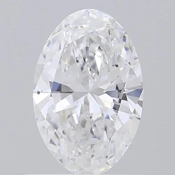 0.73ct Oval Lab Grown Diamond (Colour D, Clarity VS2, IGI Certified)
