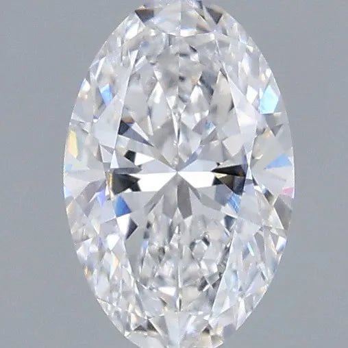 0.73ct Oval Lab Grown Diamond (Colour D, Clarity VVS2, IGI Certified)