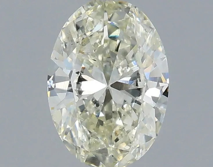 0.73ct Oval Natural Diamond (Colour J, Clarity SI1, Cut VG, IGI Certified)