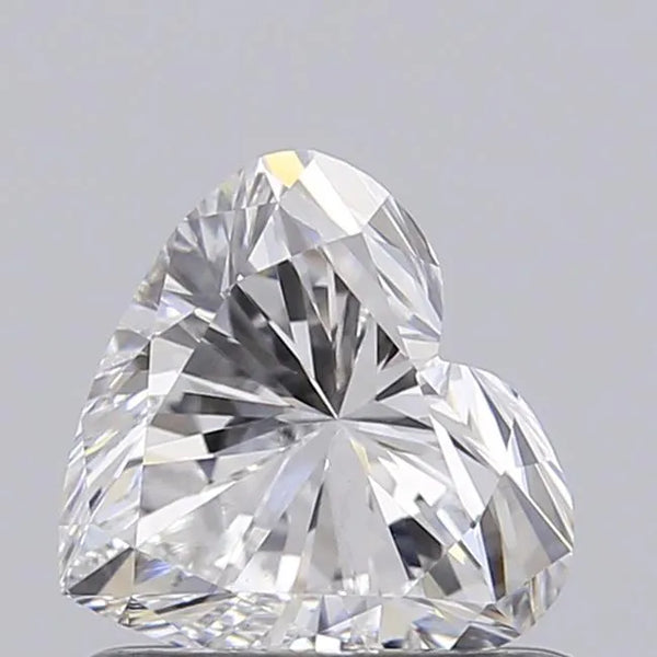 0.74ct Heart Lab Grown Diamond (Colour D, Clarity VS1, IGI Certified)