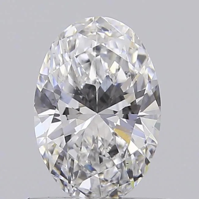 0.74ct Oval Lab Grown Diamond (Colour D, Clarity VS2, IGI Certified)