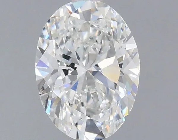 0.74ct Oval Lab Grown Diamond (Colour E, Clarity VS2, IGI Certified)