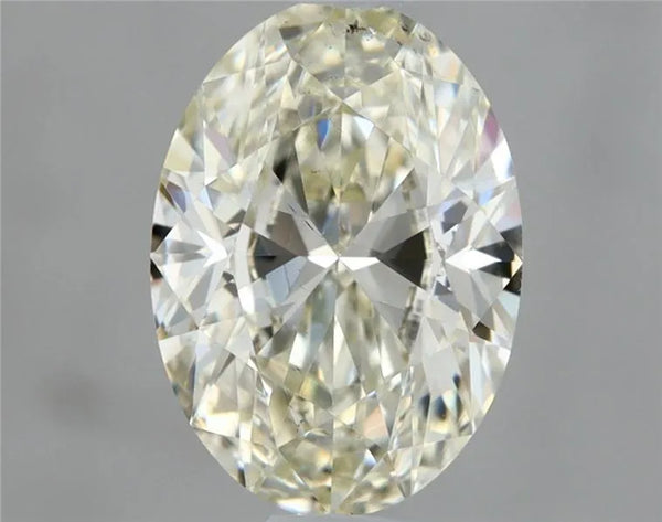 0.74ct Oval Natural Diamond (Colour J, Clarity VS2, Cut VG, IGI Certified)