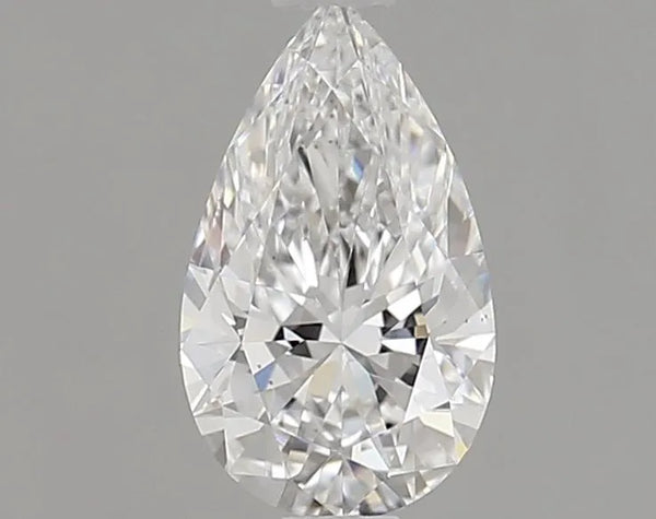 0.74ct Pear Lab Grown Diamond (Colour D, Clarity SI1, IGI Certified)