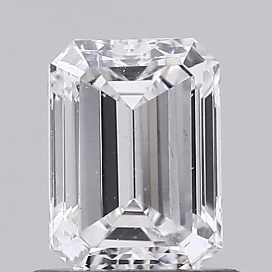 0.75ct Emerald Lab Grown Diamond (Colour D, Clarity VS1, IGI Certified)