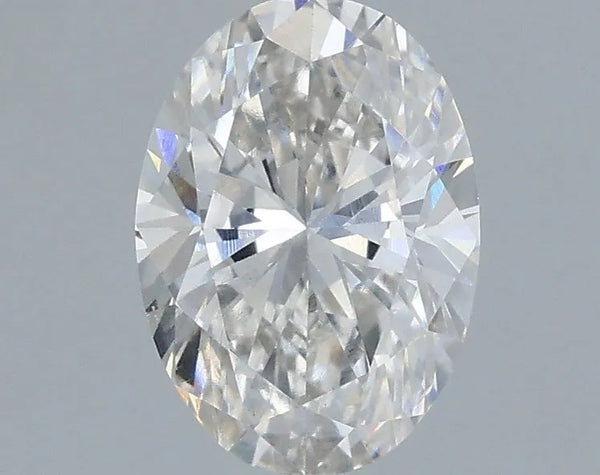 0.76ct Oval Lab Grown Diamond (Colour F, Clarity VS2, IGI Certified)