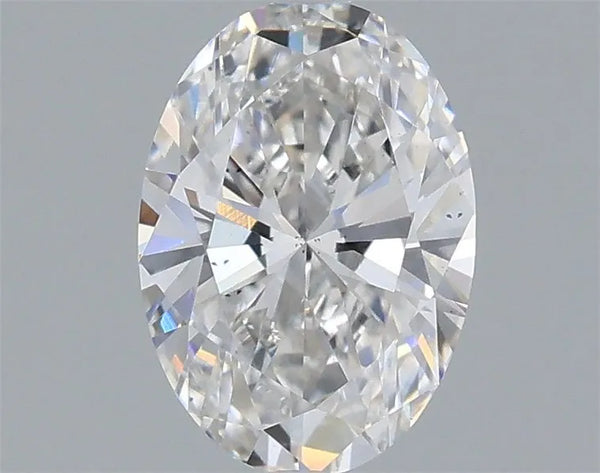 0.76ct Oval Lab Grown Diamond (Colour F, Clarity VS2, IGI Certified)