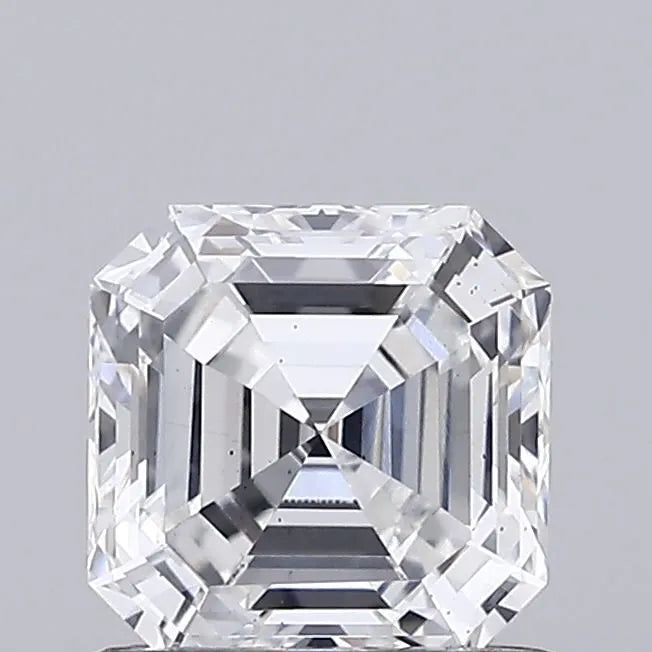 0.87ct Asscher Lab Grown Diamond (Colour E, Clarity VS2, IGI Certified)