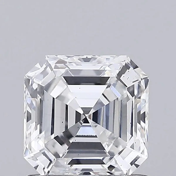 0.87ct Asscher Lab Grown Diamond (Colour E, Clarity VS2, IGI Certified)