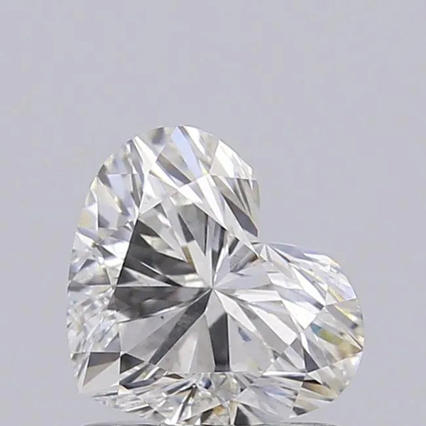 0.88ct Heart Lab Grown Diamond (Colour F, Clarity VS1, IGI Certified)
